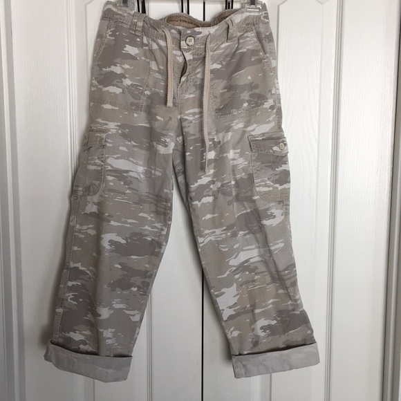 Nine West Denim - NINE WEST vintage america camo cargo crop pants